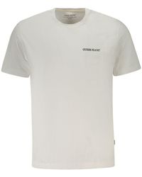 Guess - Bianco Cotton Men T - Lyst