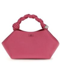 Ganni - Multicolor Recycled Polyester Shoulder Bag - Lyst