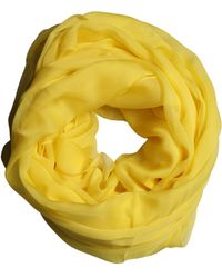 Dolce & Gabbana - Silk Stole Neck Wrap Shawl 200Cm X 130Cm Scarf - Lyst