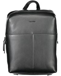 Calvin Klein - Black Polyethylene Men Backpack - Lyst