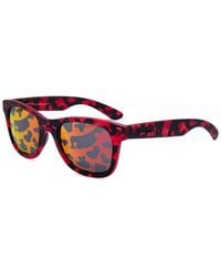 Italia Independent - Red Acetate Sunglasses - Lyst