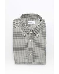 Robert Friedman - Beige Cotton Button-down Men's Shirt - Lyst
