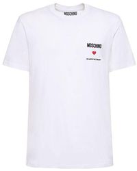 Moschino - Love We Trust T-Shirt - Lyst
