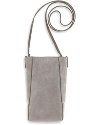 Brunello Cucinelli - Gray Calf Leather Bos Taurus Other Accessories - Lyst