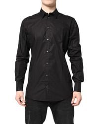 Dolce & Gabbana - Elegant 100% Cotton Shirt - Lyst