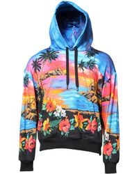 Dolce & Gabbana - Tropical Sunset Hoodie - Lyst