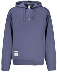 Accademia Militare - Blue Cotton Men's Hoodie - Lyst