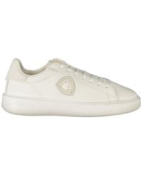 Blauer - Bianco Polyurethane Sneaker - Lyst