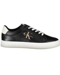 Calvin Klein - Black Polyester Sneaker - Lyst