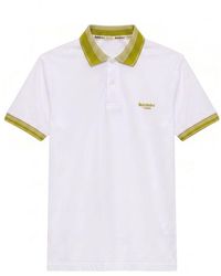 Baldinini - White Cotton Men Polo - Lyst