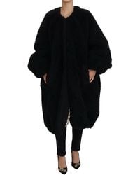 Dolce & Gabbana - Elegant Cashmere Blend Overcoat Jacket - Lyst