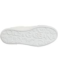 Dolce & Gabbana - White Miami Leather Low Top Men Sneakers Shoes - Lyst