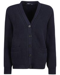 Prada - Cotton Cardigan - Lyst