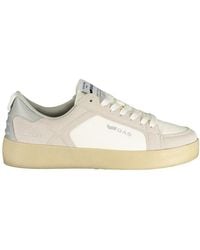 Gas - White Polyurethane Sneaker - Lyst