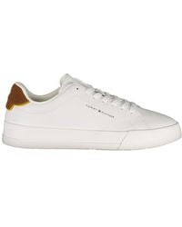 Tommy Hilfiger - White Leather Men's Sneaker - Lyst