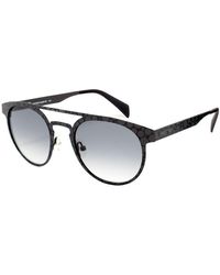 Italia Independent - Gray Metal Sunglasses - Lyst