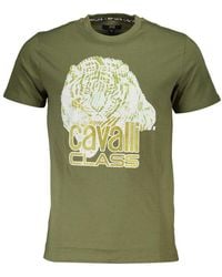 Roberto Cavalli - Cotton T-Shirt - Lyst