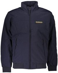 Napapijri - Eco-Conscious Jacket With Sleek Logo Design - Lyst