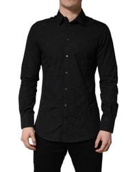 Dolce & Gabbana - Cotton Slim Fit Dress Shirt - Lyst
