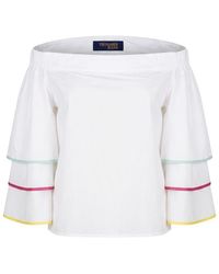 Trussardi - White Cotton Shirt - Lyst