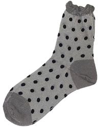 Antipast - Glitter Pois Socks - Lyst