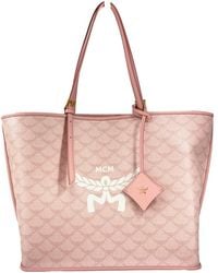 MCM - Medium Himmel Shopper Medium Tote Bag - Lyst