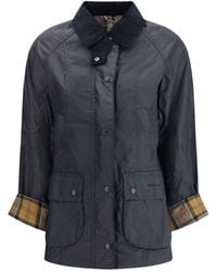 Barbour - Breadnell Waxed Jacket - Lyst