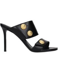 Balmain - Sandals Leather - Lyst
