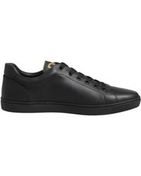 Dolce & Gabbana - Black Street Life Low Top Men Sneakers Shoes - Lyst