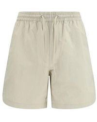 sunflower - Beige Nylon Bermuda Shorts - Lyst