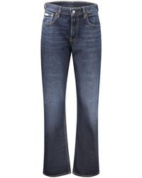 Calvin Klein - Cotton High-Rise Jeans Clothing - Lyst