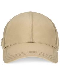 Prada - Beige Polyamide Cap (baseball Hat) - Lyst