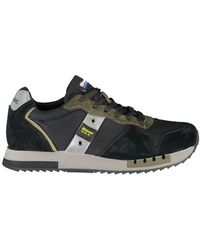 Blauer - Sleek Sports Sneakers With Contrast Accents - Lyst