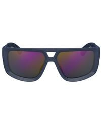 Calvin Klein - Sunglasses Rectangular Frame - Lyst