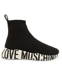 love moschino slip on sneakers