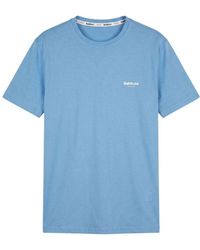 Baldinini - Light Blue Cotton Men T - Lyst
