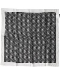 Dolce & Gabbana - Patterned Square Foulard Scarf - Lyst