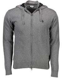 U.S. POLO ASSN. - Gray Cotton Men's Sweater - Lyst