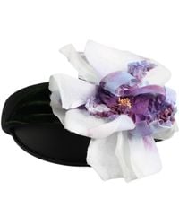 Dolce & Gabbana - Silk Floral Appliquã Accessory Headband - Lyst