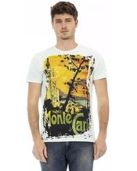 TRUSSARDI ACTION - "light Blue Cotton Men's T - Lyst