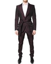 Dolce & Gabbana - Single Breasted Formal 2 Piece Suit - Lyst
