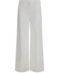 Mother - Mother Cotton Jeans - Lyst