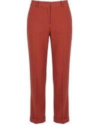 Baldinini - Brown Viscose Pant - Lyst