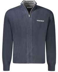 Guess - Blue Cotton Men Sweater - Lyst