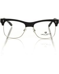 Frankie Morello - Sleek Clubmaster Metal Frame Eyeglasses - Lyst