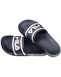 Fila - Blue Polyethylene Sandal - Lyst