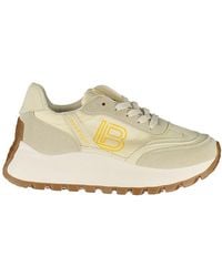 Laura Biagiotti - Beige Polyurethane Sneaker - Lyst
