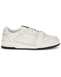 Fendi - Match Canvas And Suede Sneakers - Lyst