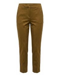Trussardi - Brown Cotton Pants - Lyst