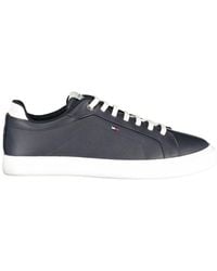 Tommy Hilfiger - Blue Polyurethane Men Sneaker - Lyst